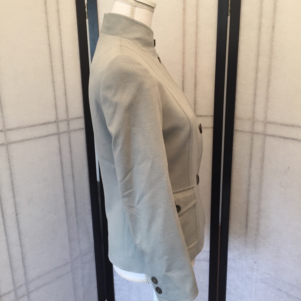 Akris Punto Wool Angora Blazer Jacket Size 4 - Picture 6 of 9